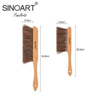 High Quality Drawing Tabletop Cleaning Drafting  Natual Horse Bristle Hair Paint Art Dust Brush