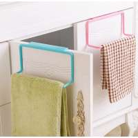 Kitchen Organizer Towel Rack Hanging Holder Bathroom Cabinet Cupboard Door Back Hanger